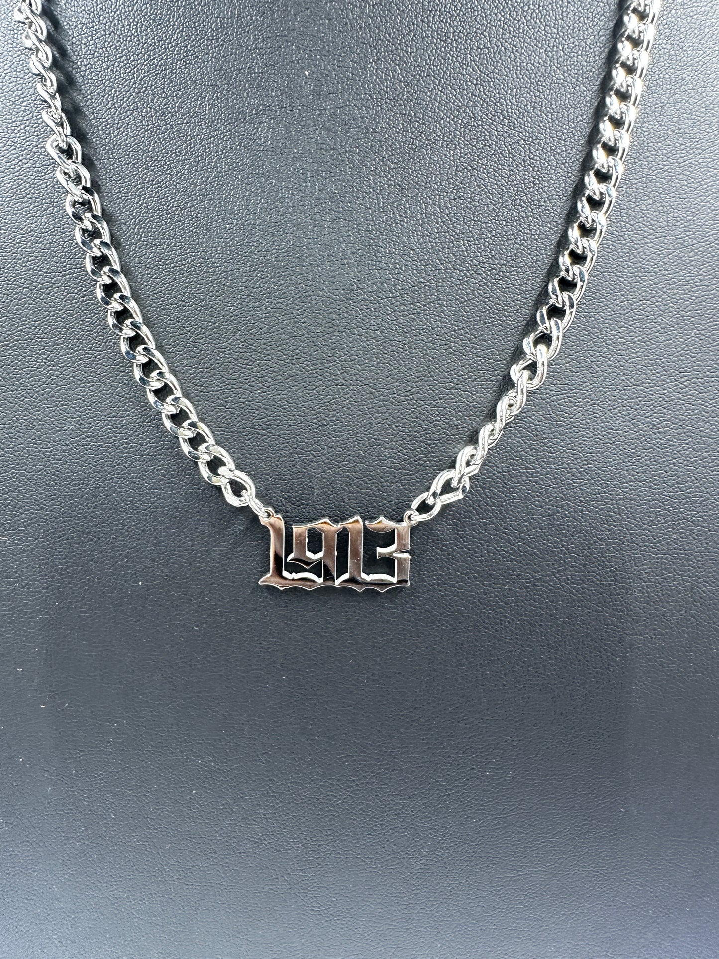Delta Sigma Theta 1913 Gold Number Necklace
