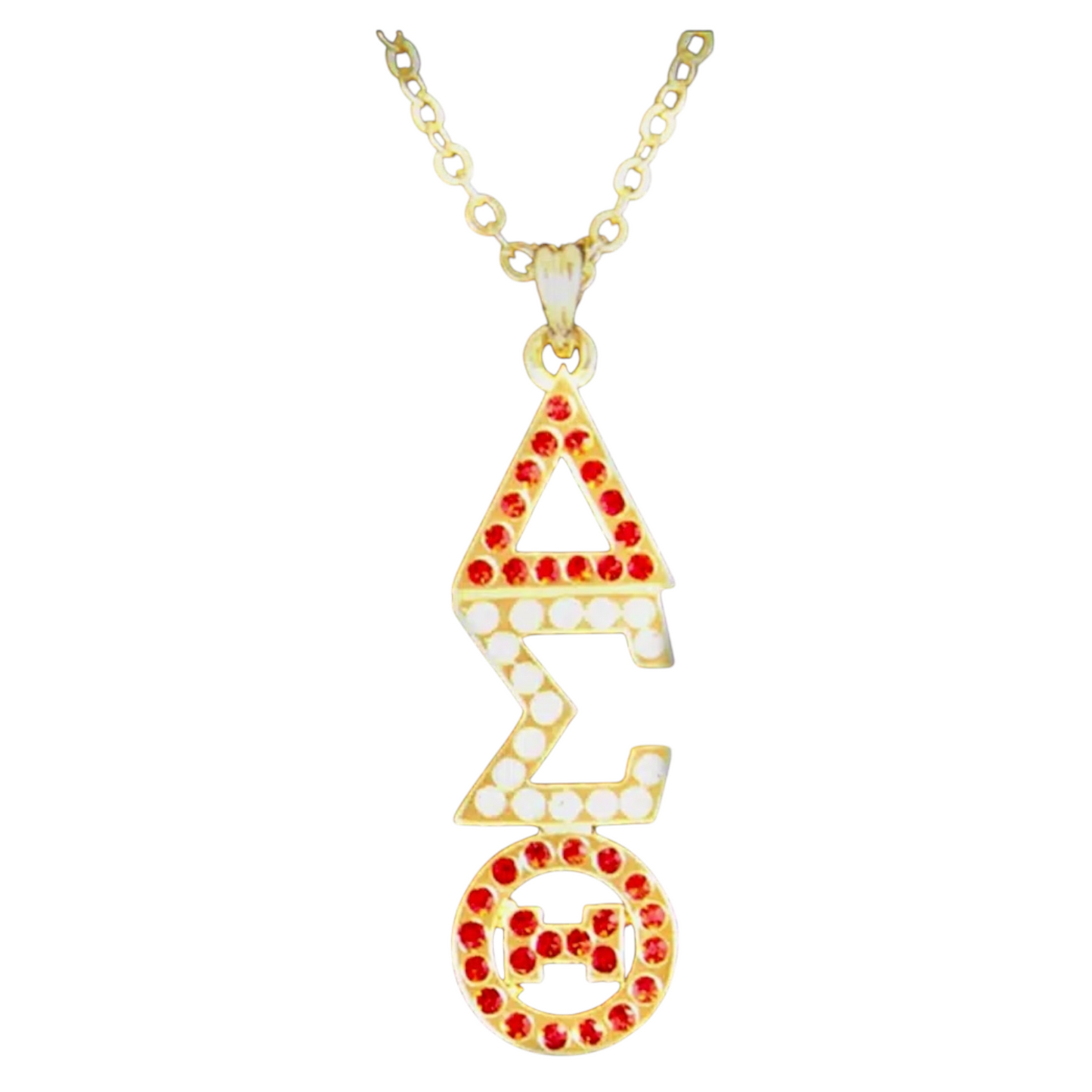 Delta Sigma Theta Austrian Crystal Pendant