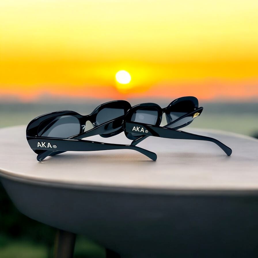 AKA Classic Black Sunglasses Sunglasses Trendzio Jewelry