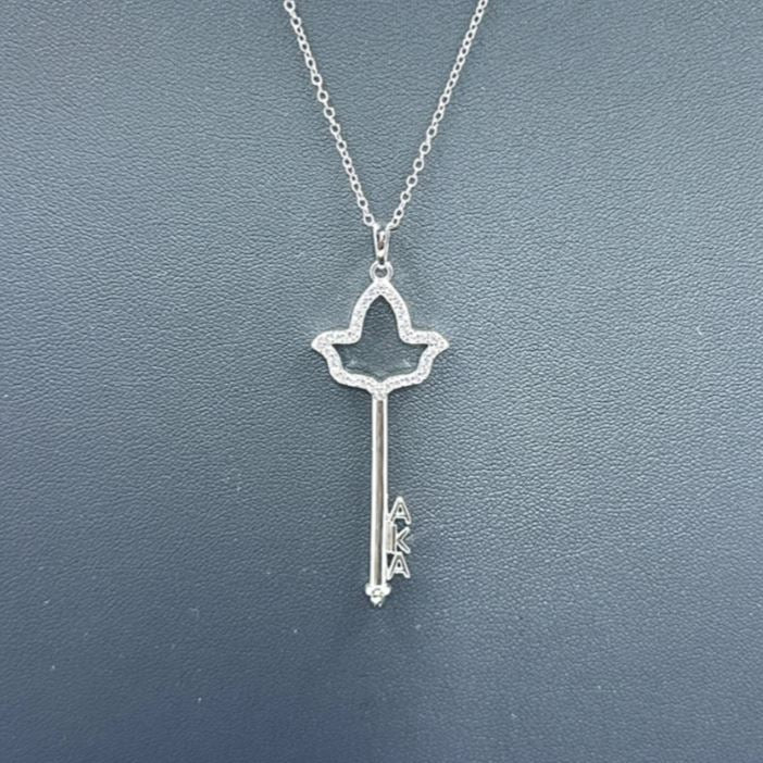 AKA Ivy Leaf Key Necklace Necklaces Trendzio Jewelry Large