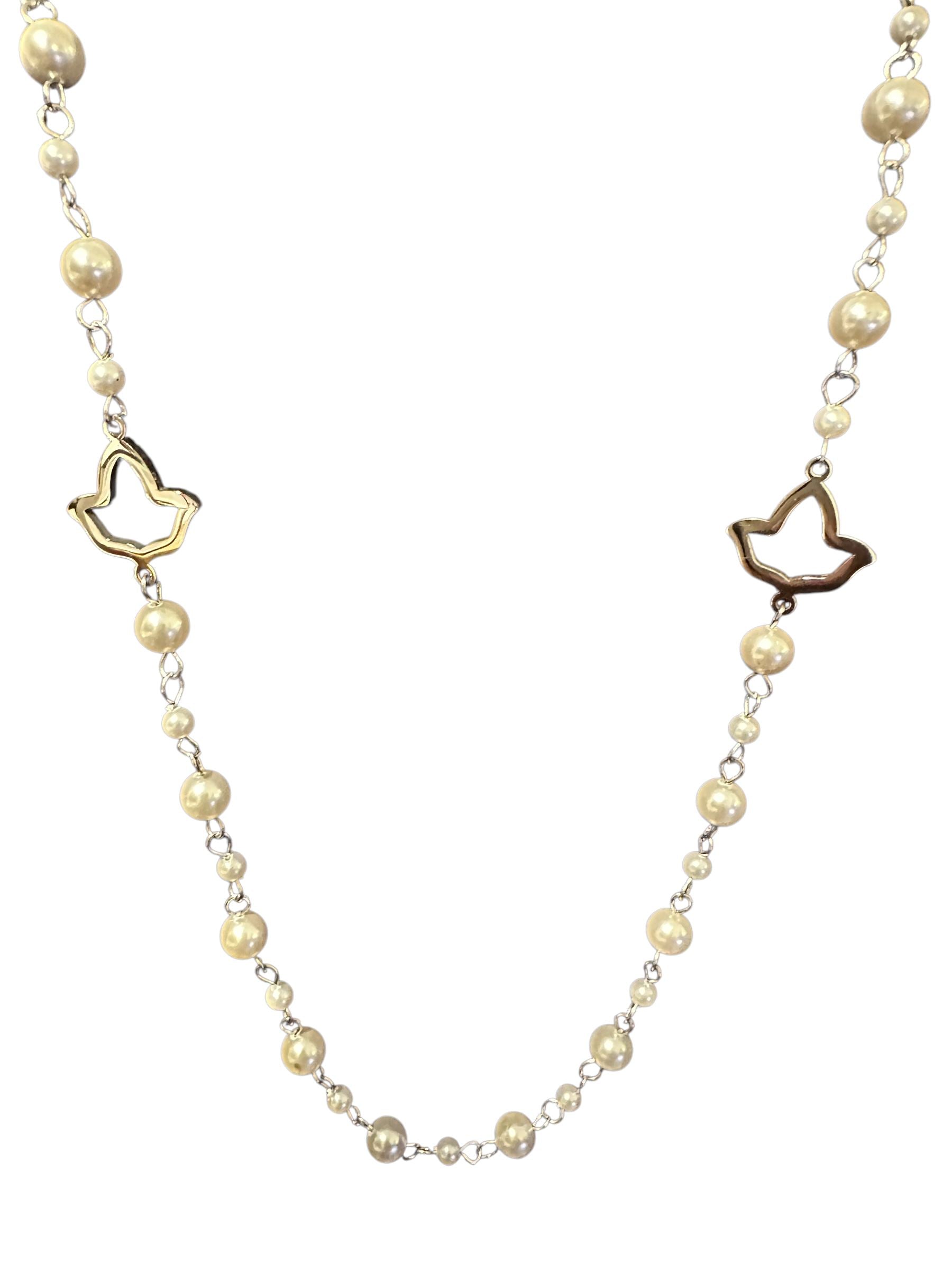 AKA Ivy Pearl 36" Necklace Necklaces Trendzio Jewelry