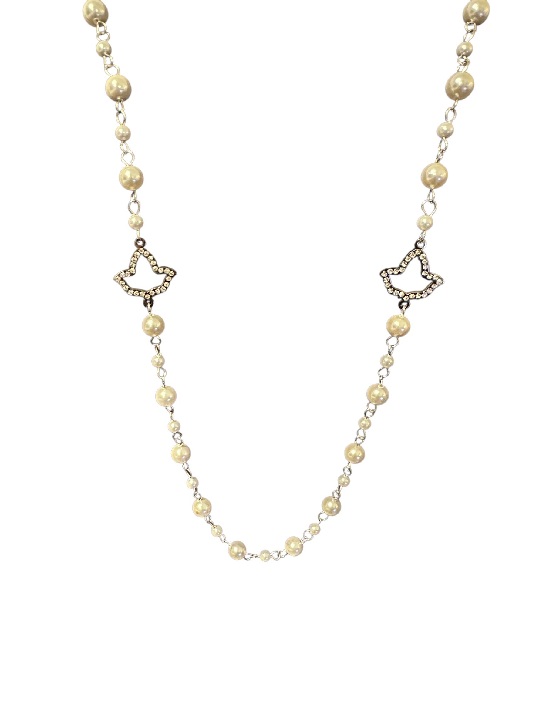 AKA Ivy Pearl 36" Necklace Necklaces Trendzio Jewelry