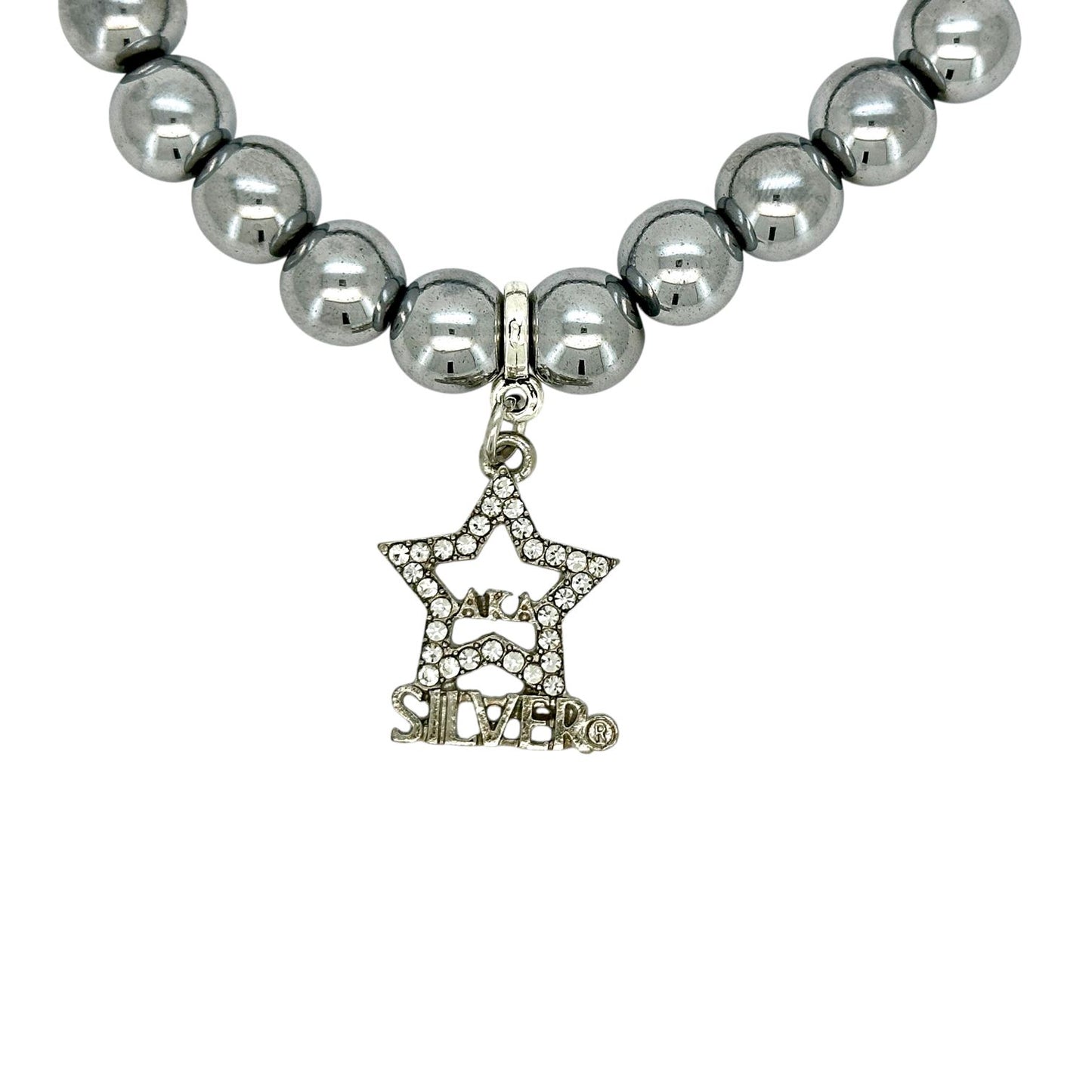 AKA Silver Star Soror Anniversary Bracelet Bracelets Trendzio Jewelry