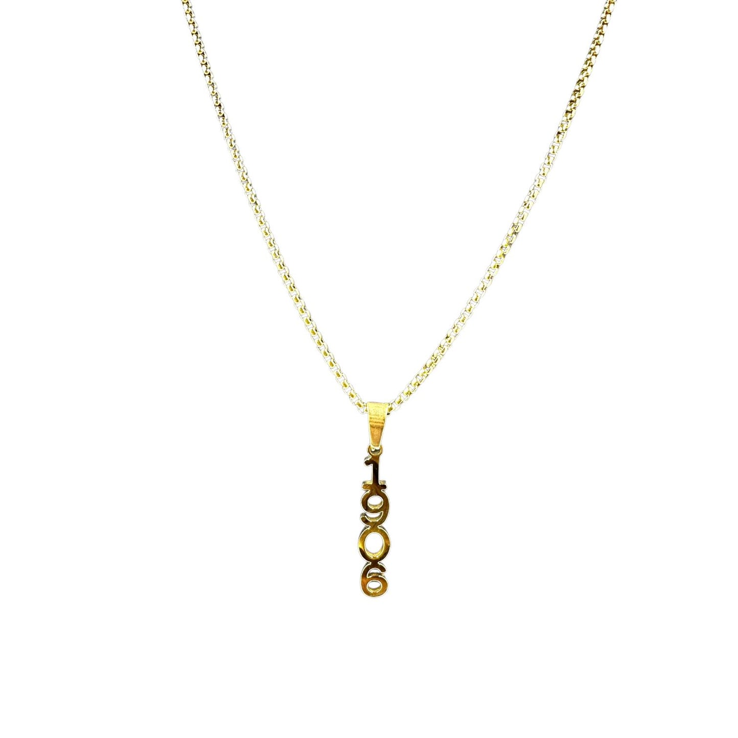Alpha Phi Alpha 1906 Gold Necklace Necklaces Trendzio Jewelry