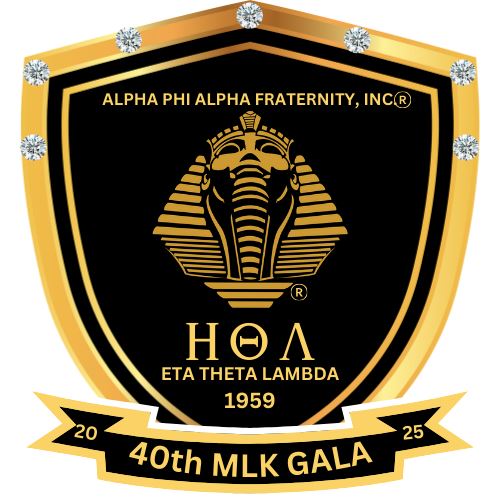 Alpha Phi Alpha ETL Custom Chapter MLK 40th Pin Lapel Pin Trendzio Jewelry Eta Theta Lambda