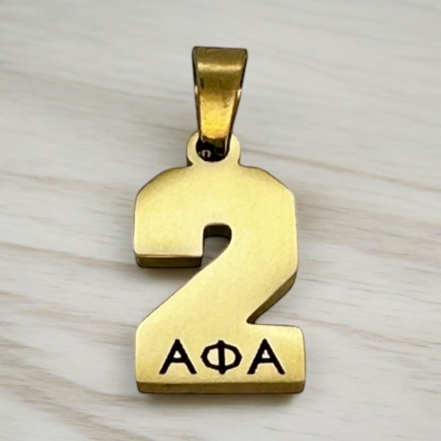 Alpha Phi Alpha Line Number Pendant Necklace Necklaces Trendzio Jewelry 2