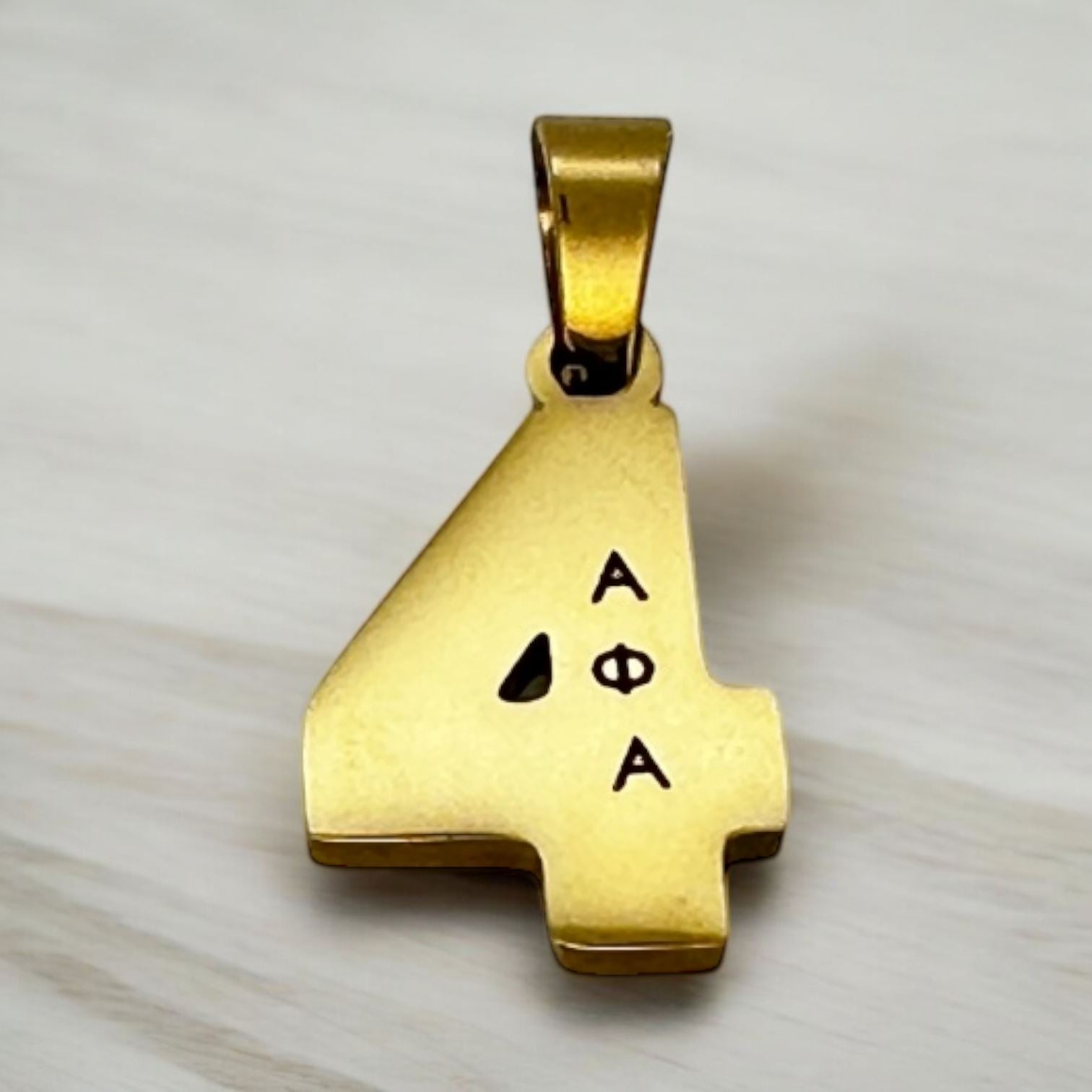 Alpha Phi Alpha Line Number Pendant Necklace Necklaces Trendzio Jewelry 4