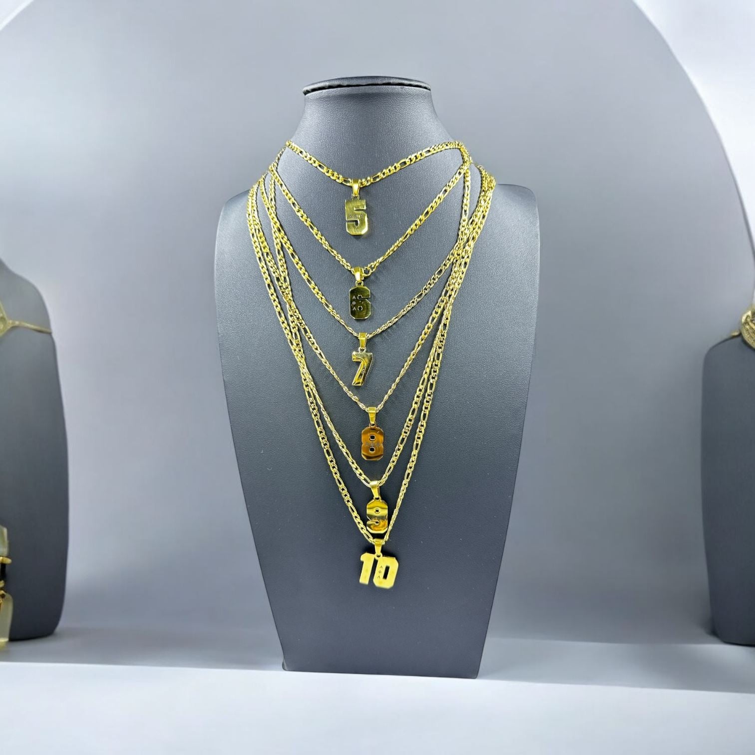 Alpha Phi Alpha Line Number Pendant Necklace Necklaces Trendzio Jewelry