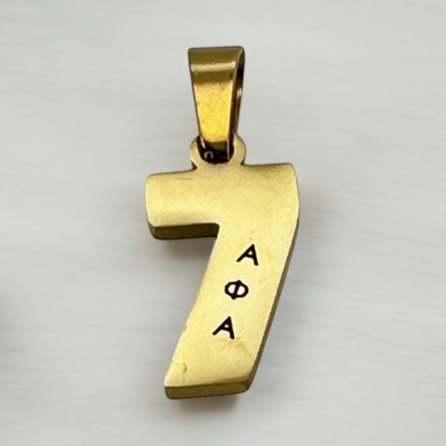 Alpha Phi Alpha Line Number Pendant Necklace Necklaces Trendzio Jewelry 7