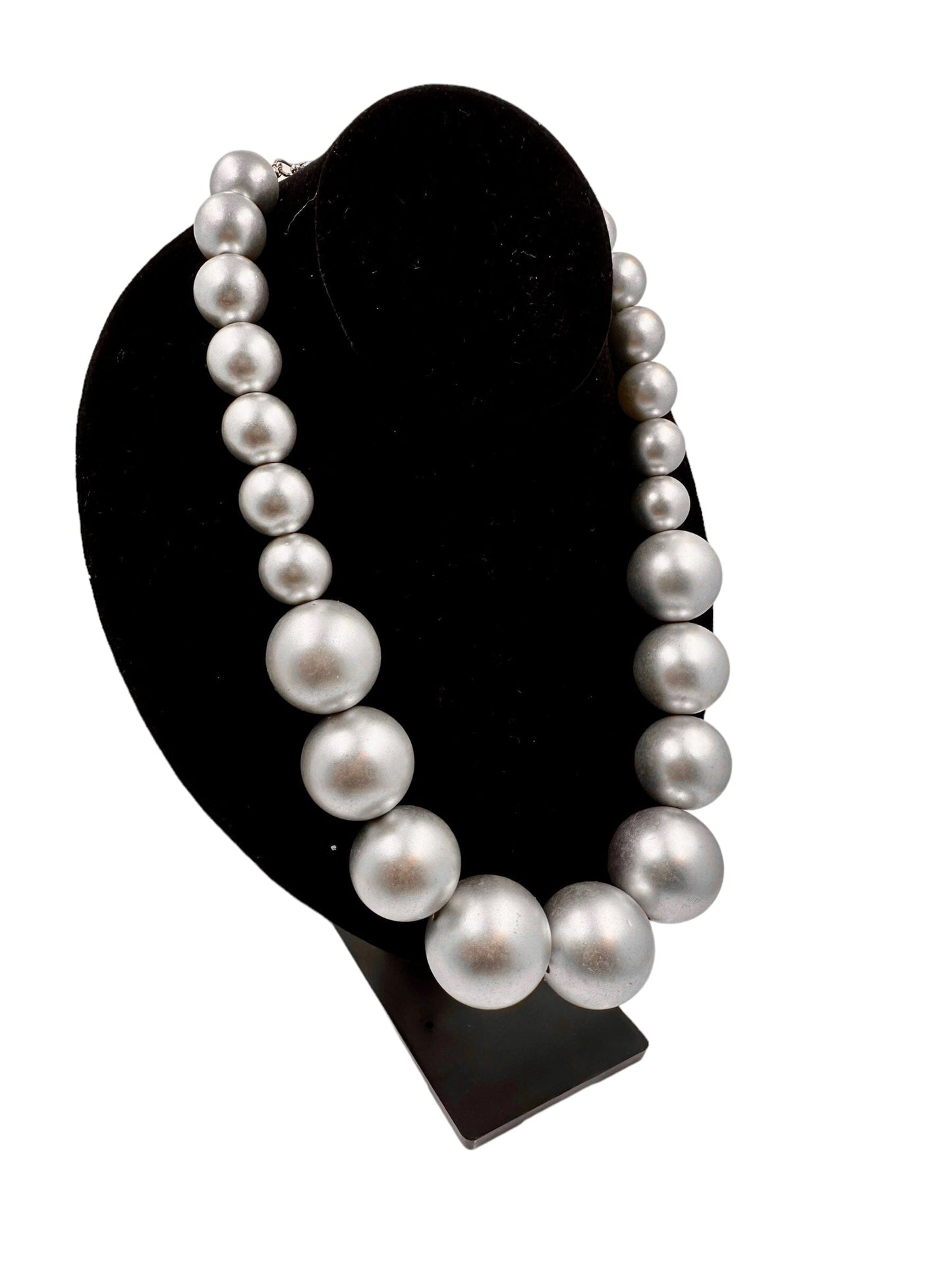Beautiful Graduated Bead Choker Statement Necklace Necklaces Trendzio Jewelry