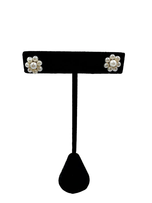 Cultured Freshwater White 4mm and 5mm Pearl Earrings Necklaces Trendzio Jewelry