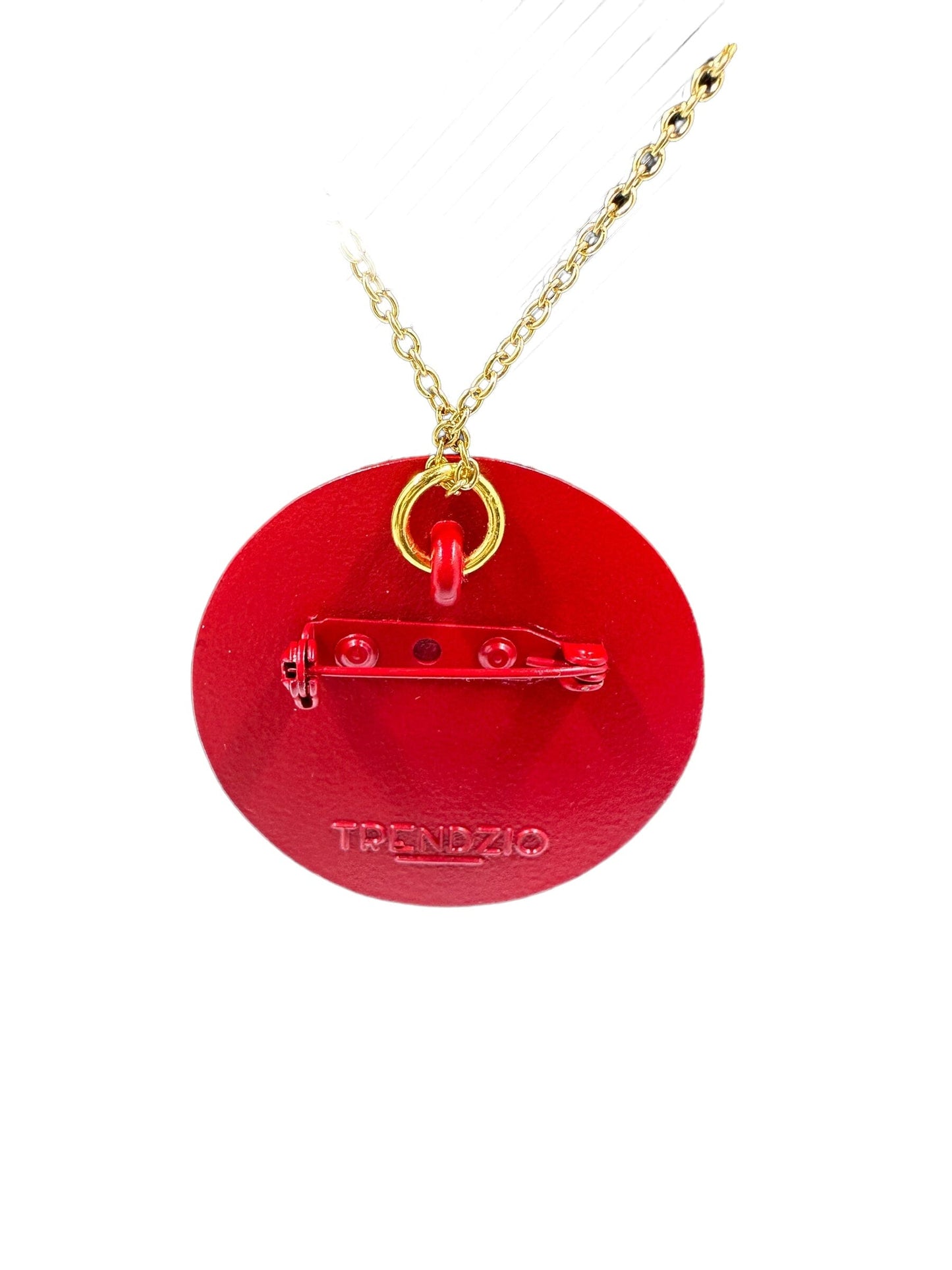 Delta Sigma Theta Custom Necklace Pin Necklaces Trendzio Jewelry
