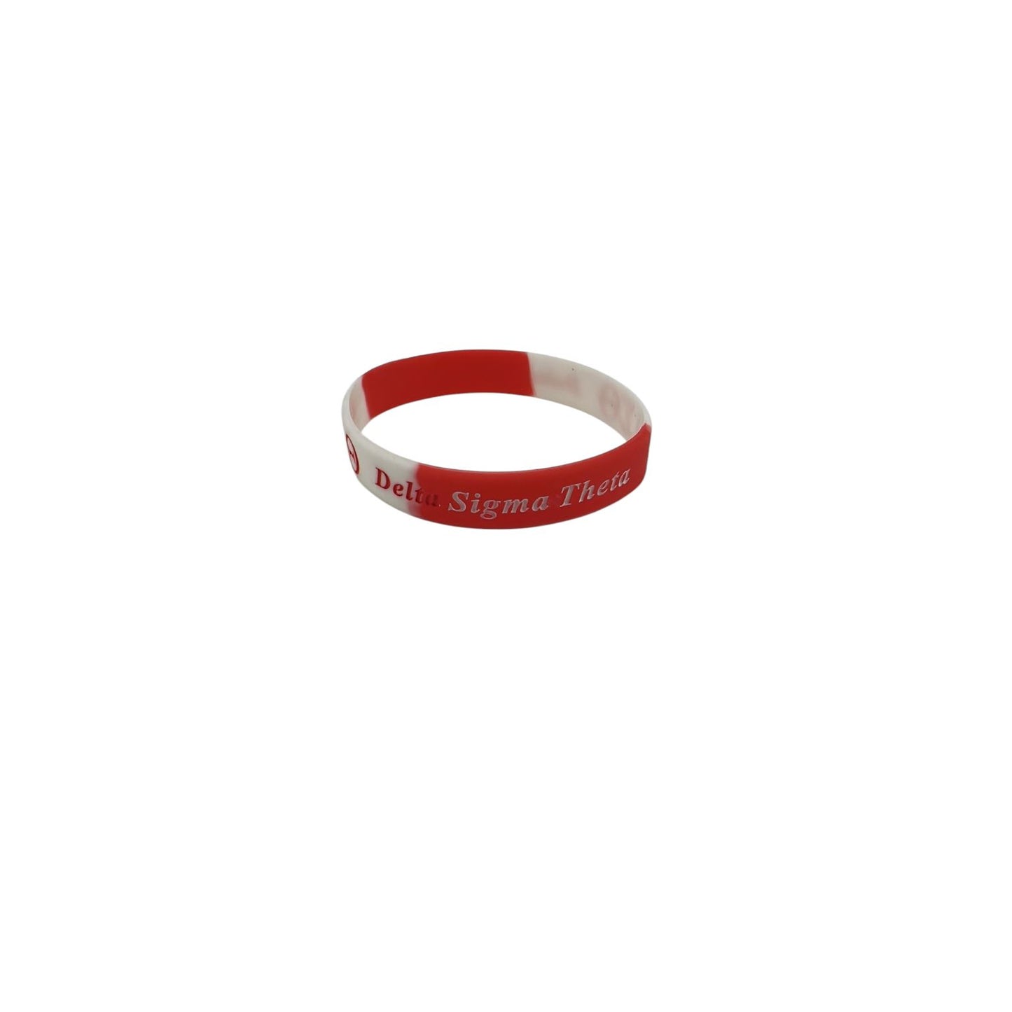 Delta Sigma Theta Silicone Bracelet Bracelets Trendzio Jewelry