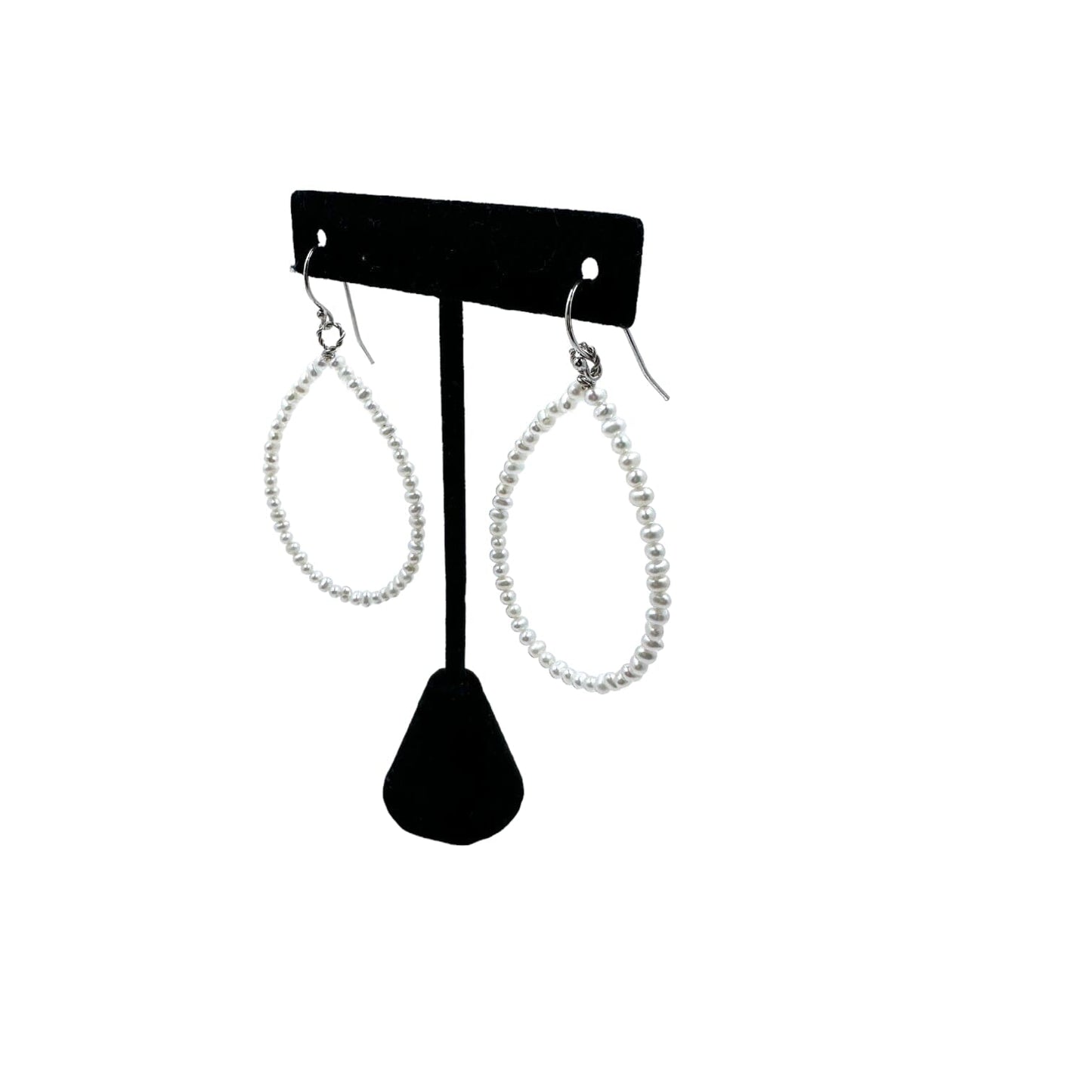 Krista Pearl Tear Drop Earrings Earrings TRENDZIO