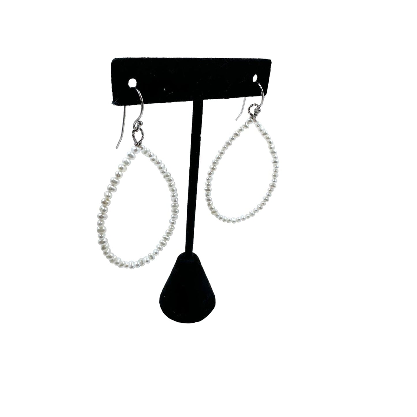 Krista Pearl Tear Drop Earrings Earrings TRENDZIO