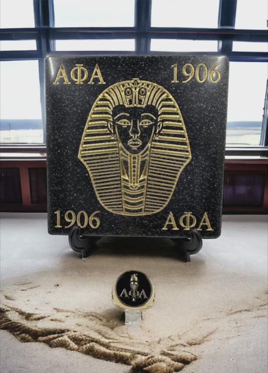 Alpha Phi Alpha Light Of The World Gold Ring