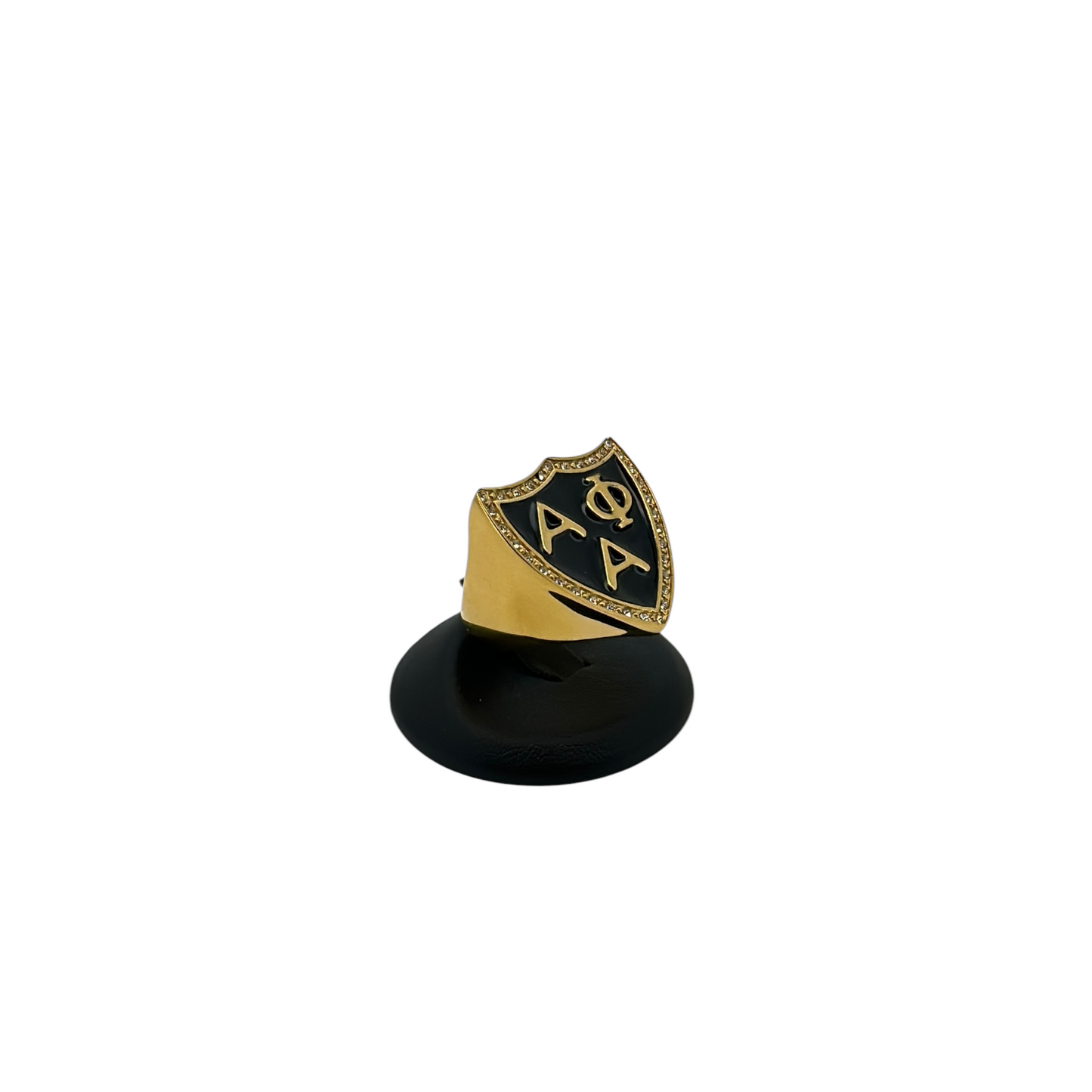 Alpha Phi Alpha J Owens CZ Shield Ring
