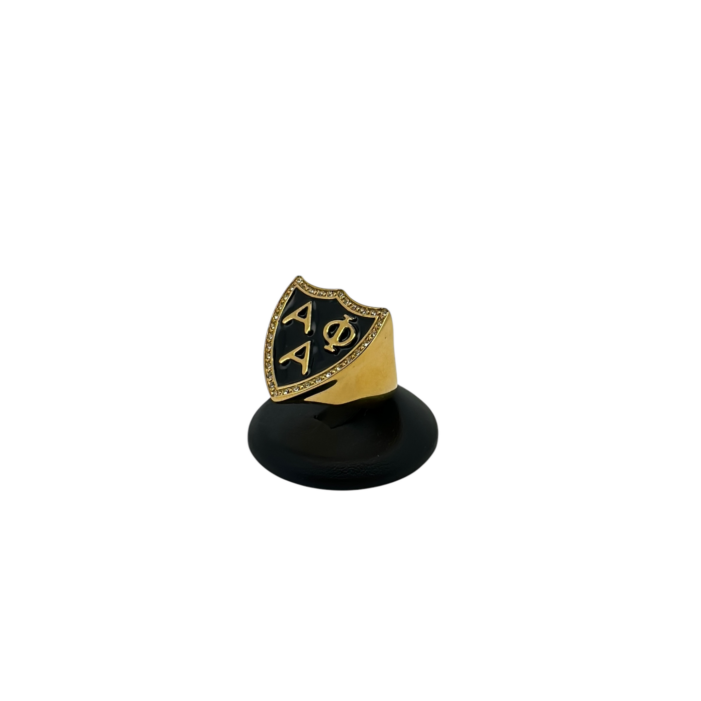 Alpha Phi Alpha J Owens CZ Shield Ring