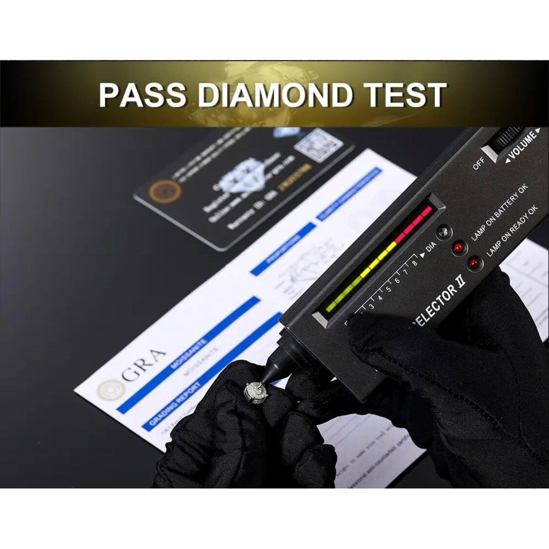 Discover the precision of diamond testing with this professional-grade device, ensuring authenticity with every gemstone evaluation. Trust redefined! #DiamondTesting #JewelryEssentials #GemstoneAuthentication