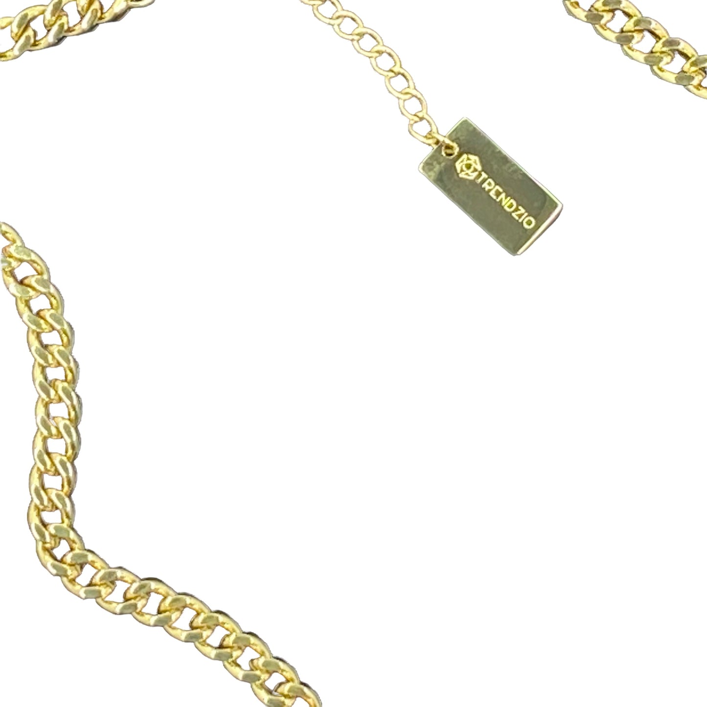 AKA 1908 Gold Number Necklace Necklaces Trendzio