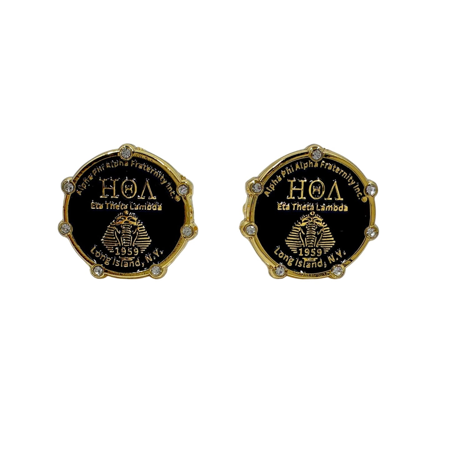 Alpha Phi Alpha Custom Chapter Cufflinks cufflinks Trendzio Eta Theta Lambda
