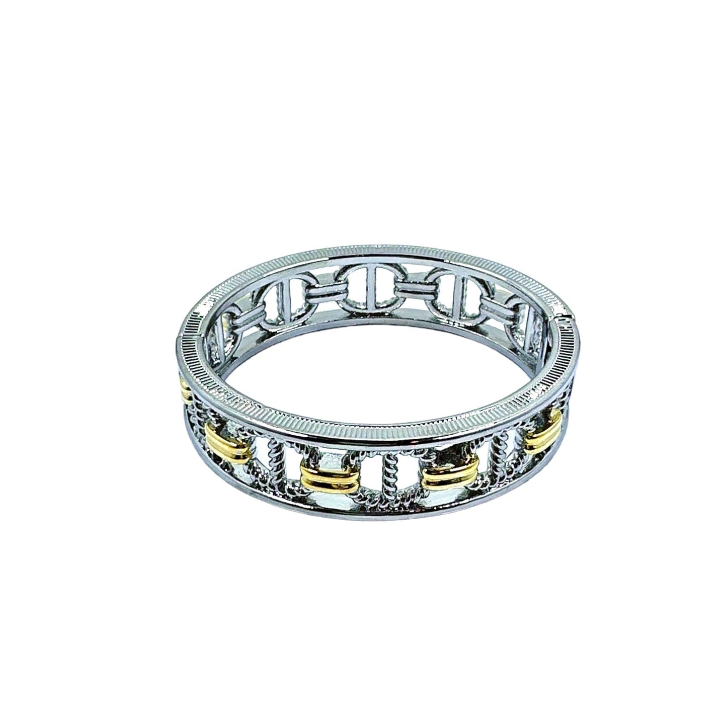 Aria Silver Cable Link Bracelet Bracelets TRENDZIO