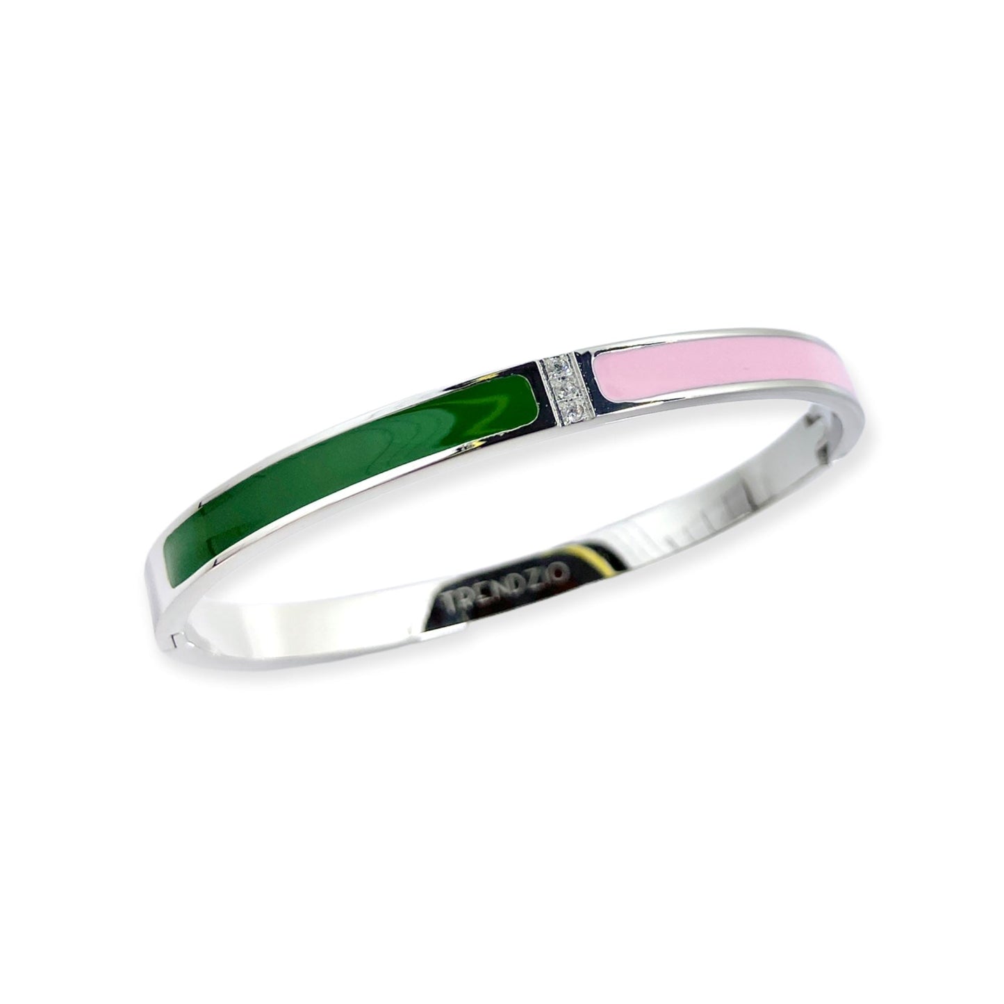 Bahia Pink and Green Bracelet Bracelets Trendzio 7 inches