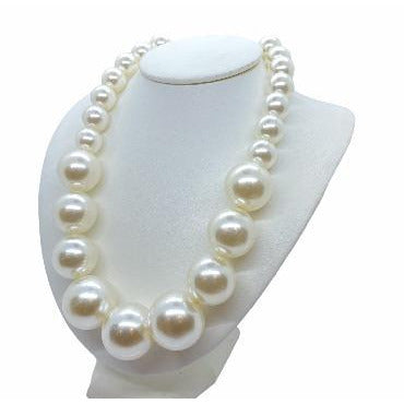 Beautiful Graduated Bead Choker Statement Necklace necklace Trendzio