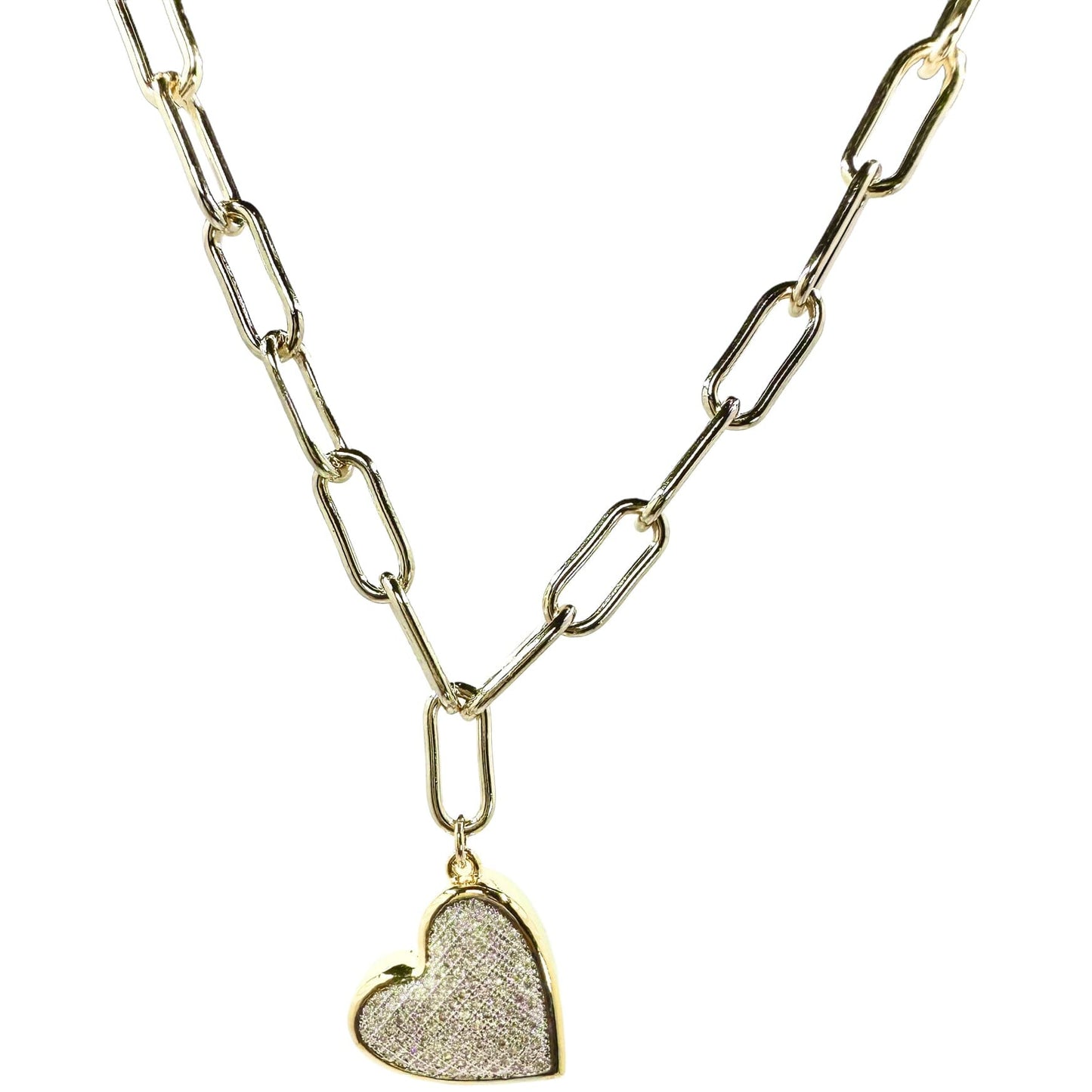 Bria Heart Diamond Bracelet Necklaces Trendzio Gold