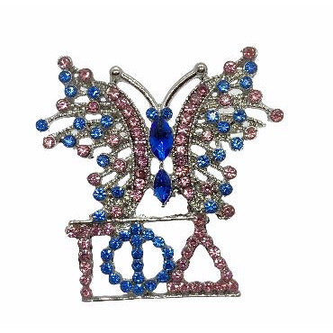 Gamma Phi Delta Sorority Inc. Butterfly Brooch Brooch Trendzio
