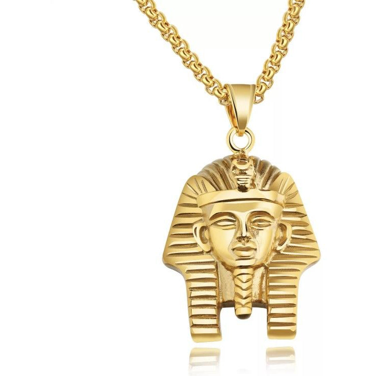 Gold Sphinx Pendant and Necklace necklace TRENDZIO