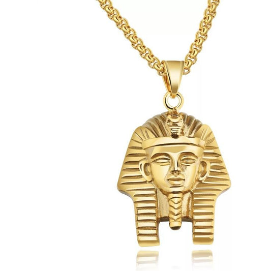 Gold Sphinx Pendant and Necklace necklace TRENDZIO
