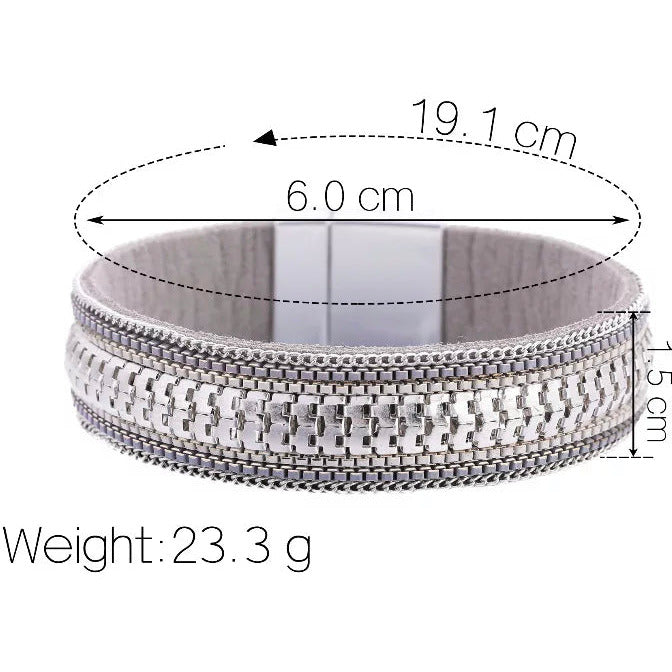 Jackie Boho Multilayer Leather Wrap Bracelet Bracelets Trendzio