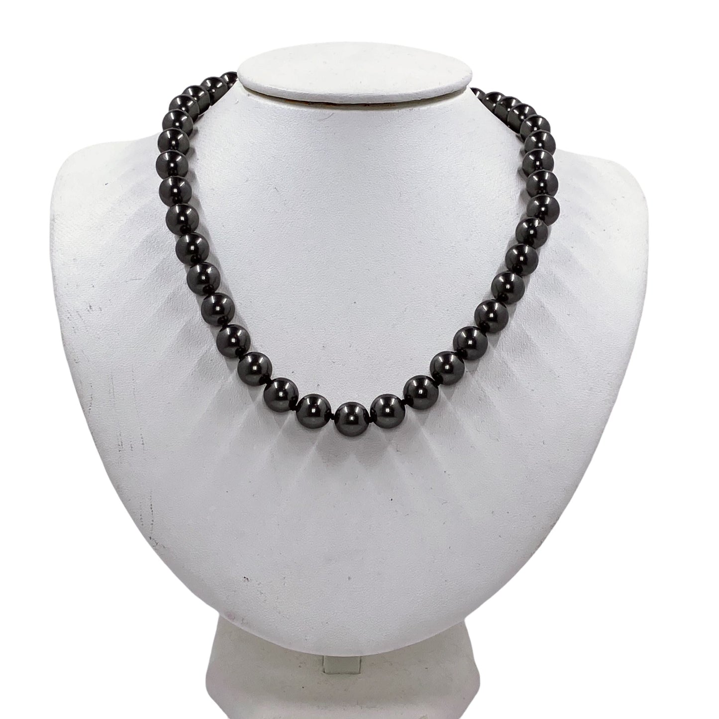 Madam VP Black Pearl Necklace and Earrings Necklaces TRENDZIO