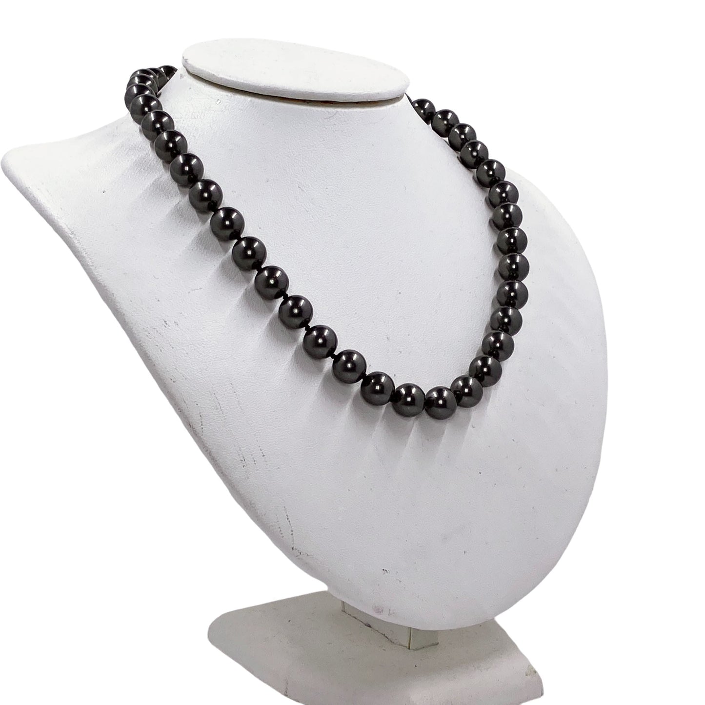Madam VP Black Pearl Necklace and Earrings Necklaces TRENDZIO