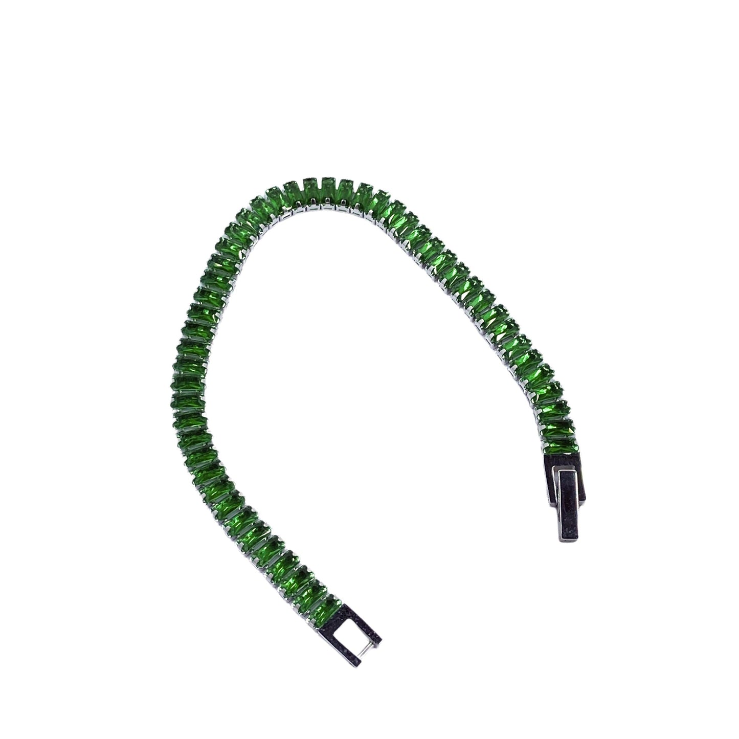 Nara Cubic Zirconia Tennis Bracelet Bracelets TRENDZIO Green