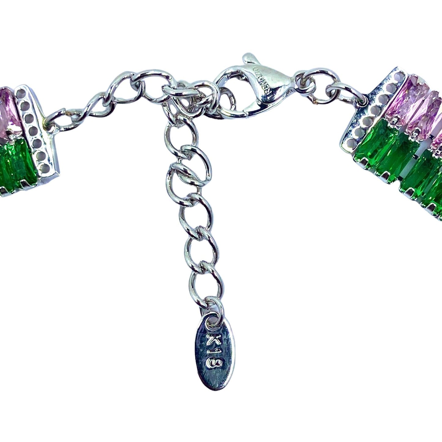 Nara Double Row Tennis Necklace Necklaces TRENDZIO