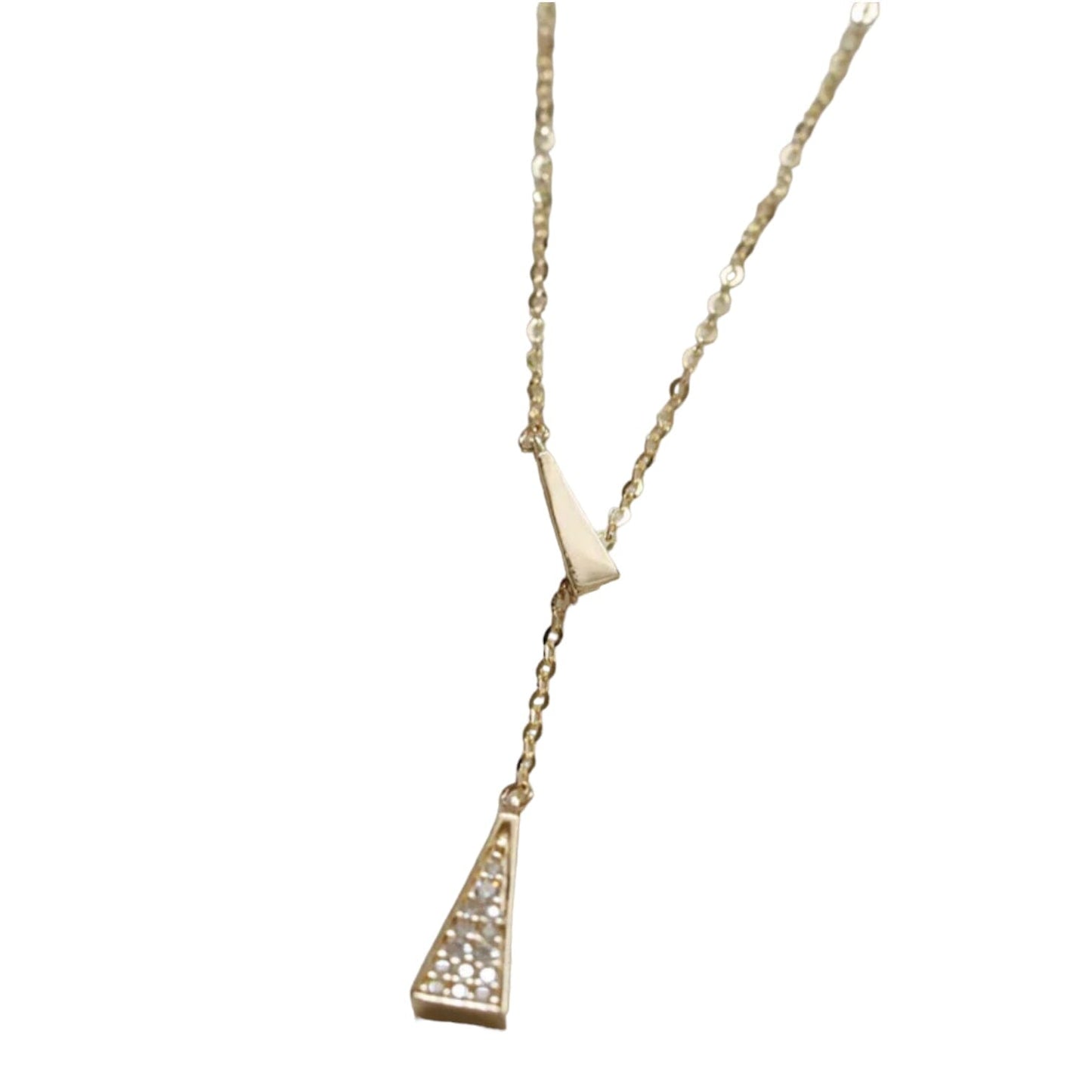 Triangle Dainty Necklace Necklaces Trendzio Jewelry