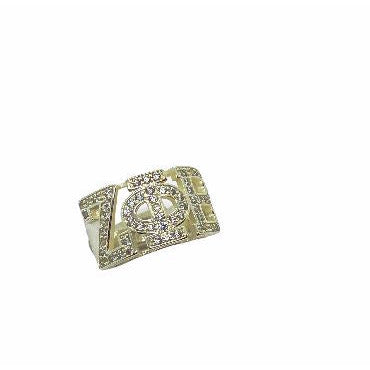 Zeta Phi Beta Greek Letter .925 Pure Sterling Silver Ring Rings Trendzio
