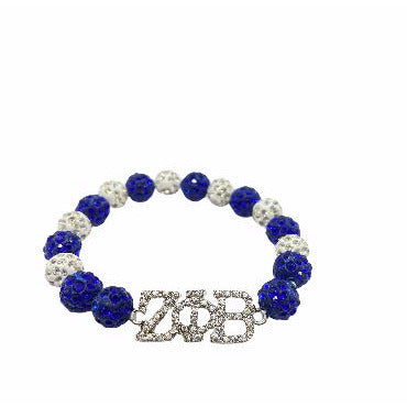 Zeta Phi Beta Sorority Inc. Charm Bracelet Bracelet Trendzio