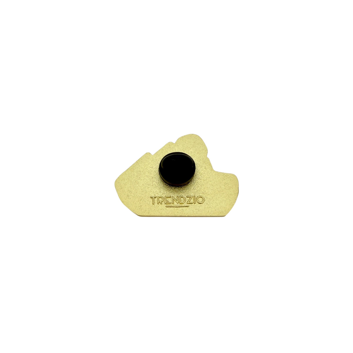 Alpha Phi Alpha Sphinx of Giza lapel pin, side view, by Trendzio Jewelry