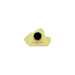 Alpha Phi Alpha Sphinx of Giza lapel pin, side view, by Trendzio Jewelry