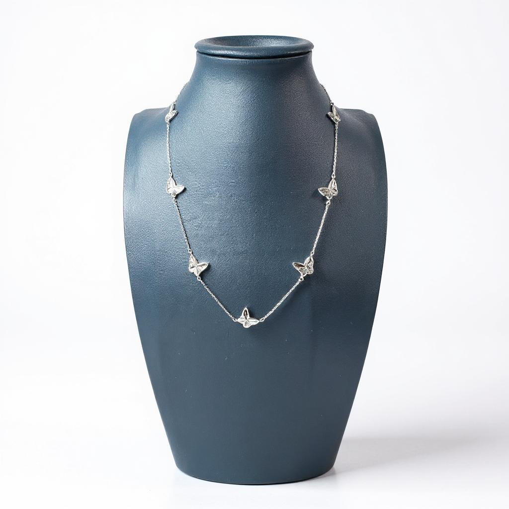 Sterling Silver Butterfly Necklace