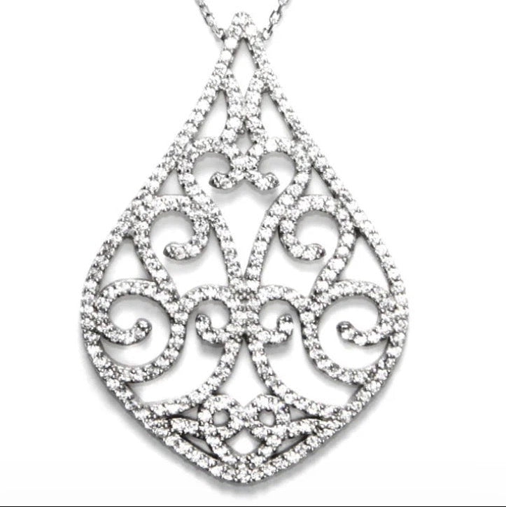 Elena Filigree Necklace