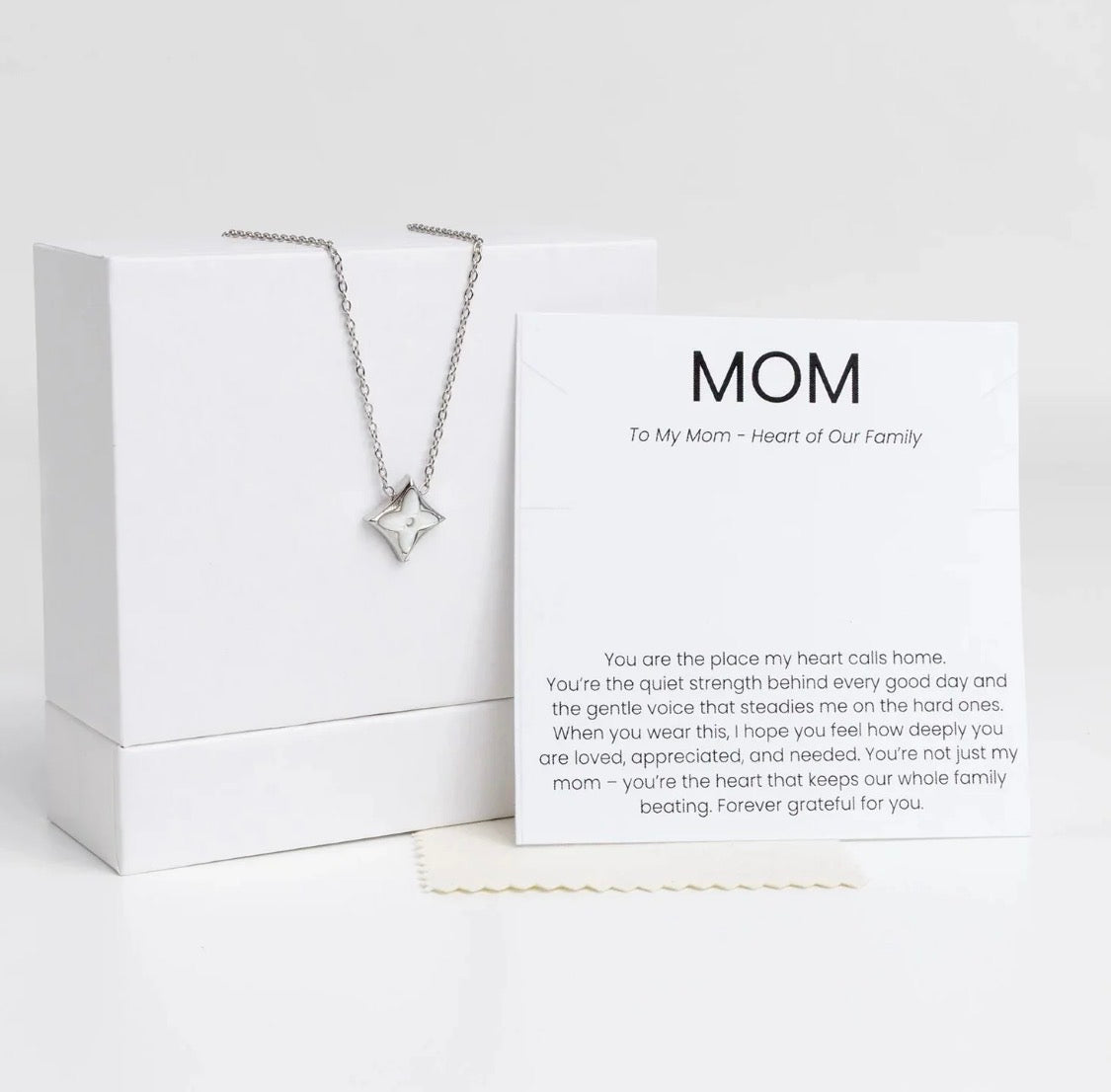 Star Mom Necklace Gift Set