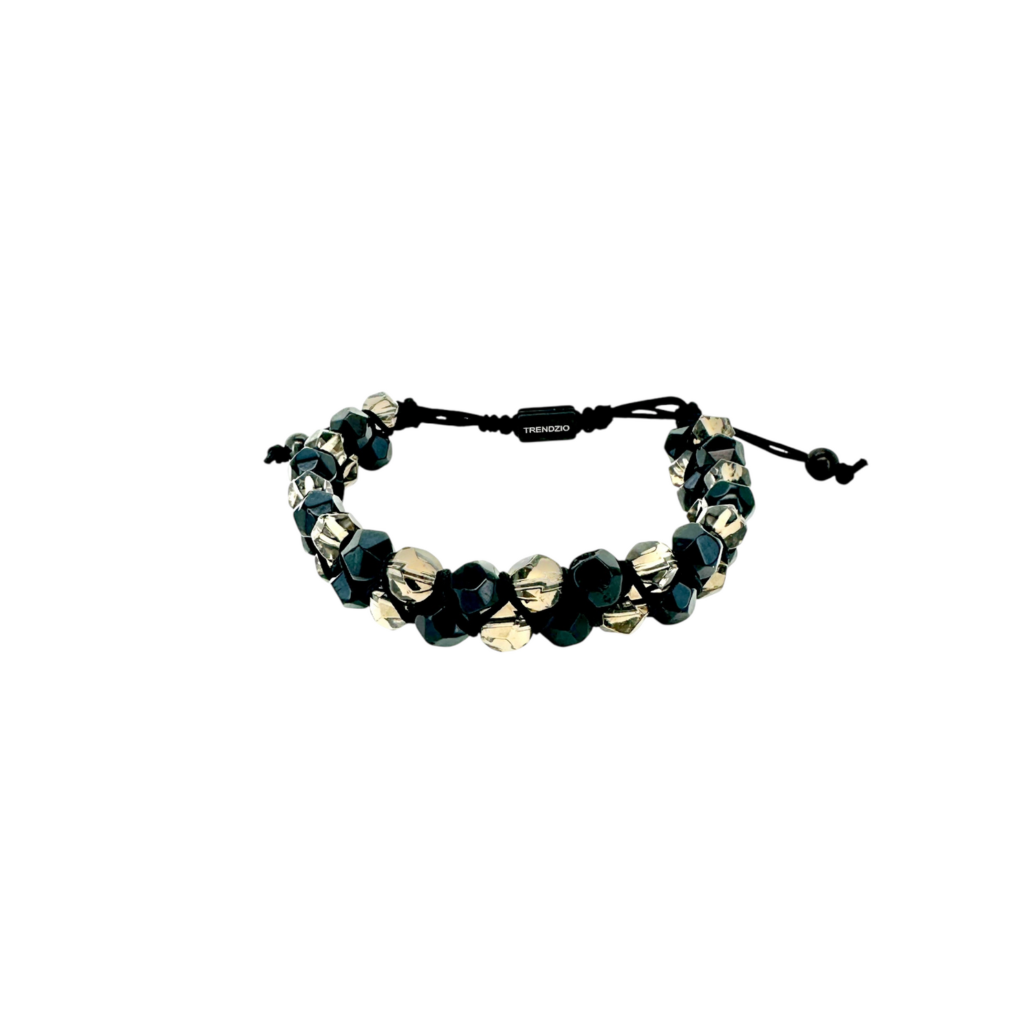 8mm Faceted Natural Stone Bracelet