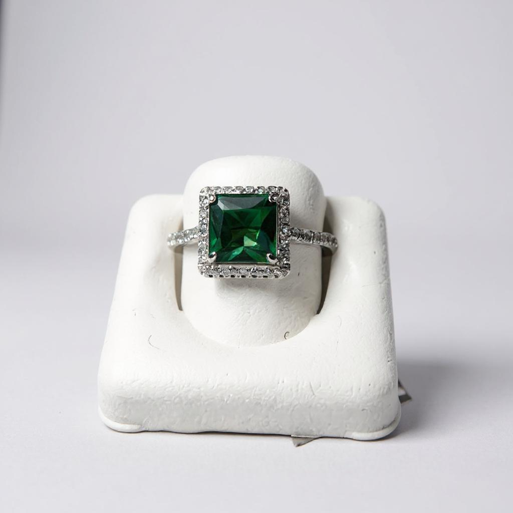 Diana Green Emerald Ring