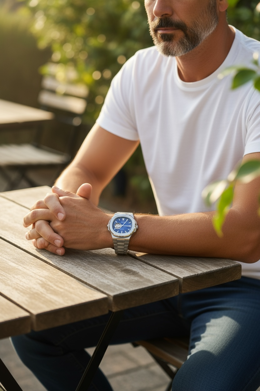TrendzioNaut Open Heart Blue