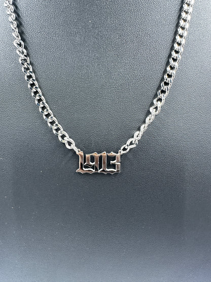 Delta Sigma Theta 1913 Gold Number Necklace