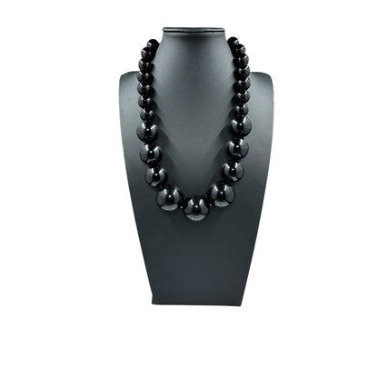 Beautiful Graduated Bead Choker Statement Necklace